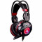 A4TECH BLOODY COMBAT HEADSET G300 BLACK+RED