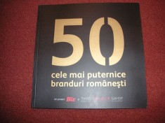 50 cele mai puternice branduri romanesti