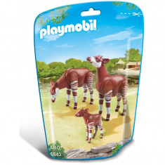 Familie de okapi Playmobil foto