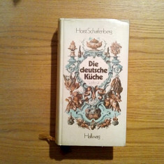 DIE DEUTSCHE KUCHE - Horst Scharfengerg - Hallwag Verlag Bern und Stuttgart,1980