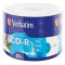 Verbatim CD-R 52X INKJET PRINT 700MB 50 PACK WRAP EXTRA PROTECTION