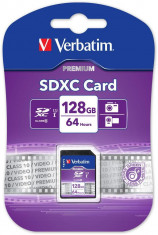 Verbatim SECURE DIGITAL CARD SDXC/UHS1 128GB CLASS 10 foto