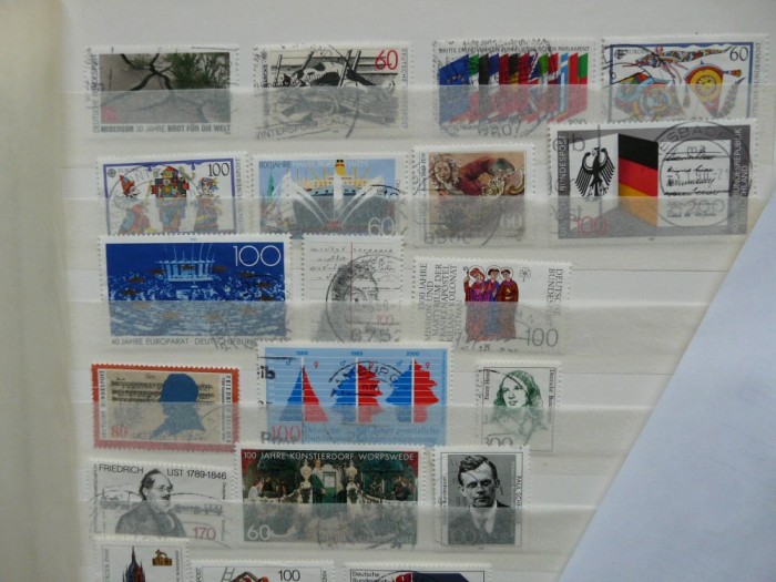 GERMANIA 1994 AN COMPLET PARTIAL , STAMPILAT
