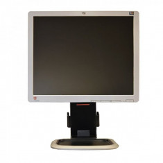 Monitor 17 inch LCD HP L1750, Silver &amp;amp; Black, Carcasa Grad B foto