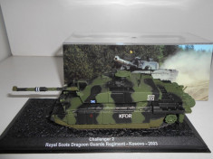 Macheta tanc Challenger 2 - Kosovo - 2003 scara 1:72 foto