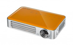 Videoproiector LED HD Qumi Q6, 800 Lumeni, Orange foto