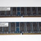 Kit 2 Gb Ram DDR1 (2 x 1 Gb) Elixir / 400 Mhz / Dual chanel/ PC-3200U / Testat