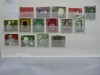 GERMANIA 1956 AN PARTIAL COMPLET STAMPILAT, Nestampilat