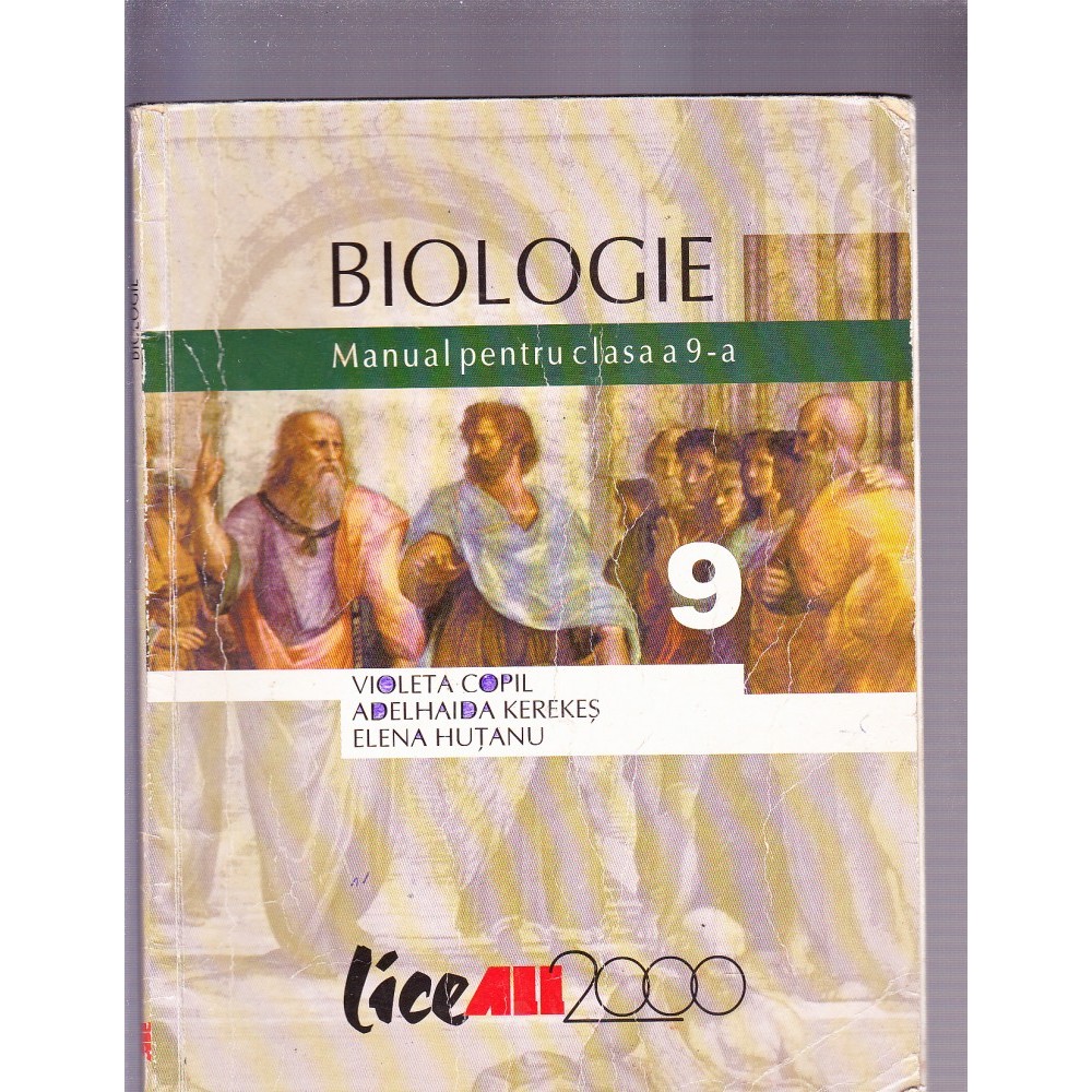 Ministerul Educației Naționale Biologie