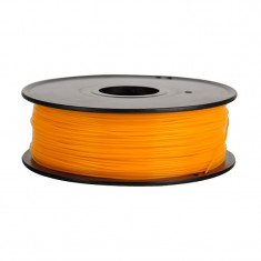 Filament pentru Imprimanta 3D 1.75 mm PLA 1 kg - Portocaliu Fluorescent foto