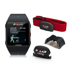 Polar V800 BLK Combo Special Edition HR multisport + H7 centura ritm cardiac foto