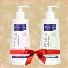 Pachet Promo 1 X Gel Pentru Igiena Intima Sos 300 Ml + 1 X Gel Pentru Igiena Intima Fresh 300 Ml foto