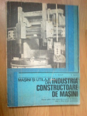 n4 Masini si utilaje din industria costructoare de masini foto