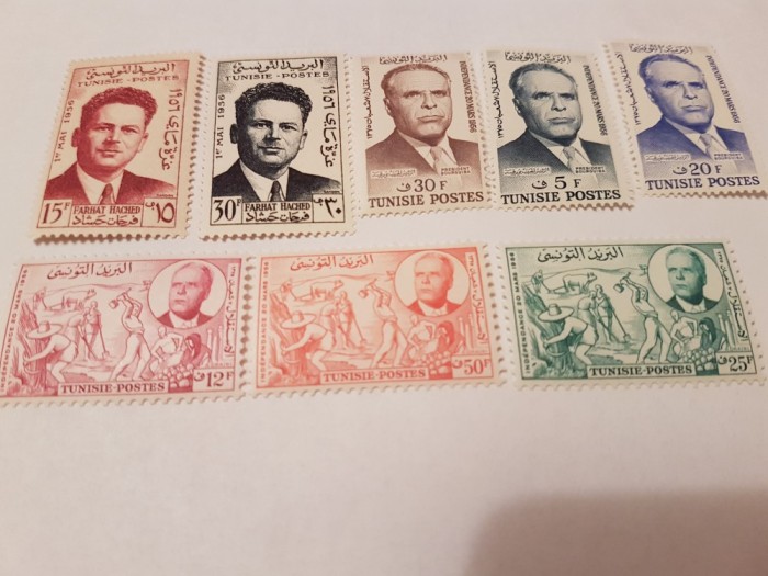 franta/colonii/tunisia 1956/57 personalitati