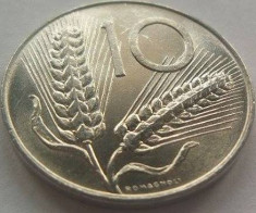 Moneda 10 Lire - ITALIA, anul 1976 Cod 3740 UNC foto