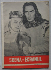 Revista Scena Si Ecranul - Nr. 19 Octombrie 1957 foto