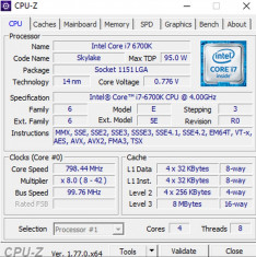 Kit 1151 cu i7-6700k + MSI H110M PRO-D + 16GB DDR4 = testare 72h inaintea platii foto