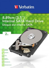 Verbatim 3.5 Internal HDD SATA III 2TB foto