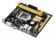 Placa de baza ASUS Socket 1150, H81M-R/C/SI, Intel H81, 2*DDR3 1600/1333/1066 MHz, VGA/DVI, 1*PCIe 2.0 x16, 1*PCIe 2.0 x1, 1 x PCI, 2 *SATA3, bulk foto