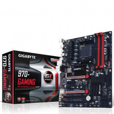 Placa de baza GIGABYTE socket AM3+, 970-GAMING, AMD 970/SB950, 4*DDR3 2000 (OC)/1600/1333/1066, 1*PCIEx16(at x16)/1*PCIEx16 (at x4)/2*PCI, bulk foto