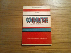 CONTABILITATE * Manual cl. XI -a - Vasile Patrut - 1993, 122 p. foto