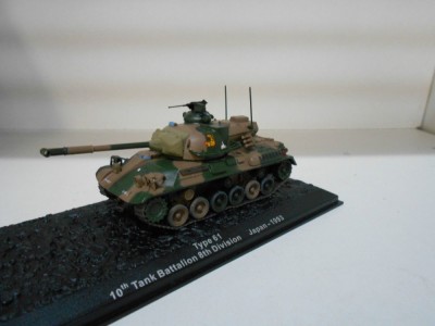 Macheta tanc Type 61 - Japan - 1993 scara 1:72 foto