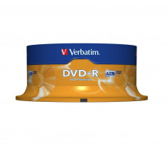 Verbatim DVD-R 16X 25PK SPINDEL 4.7GB foto