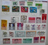 GERMANIA 1972 AN PARTIAL COMPLET STAMPILAT