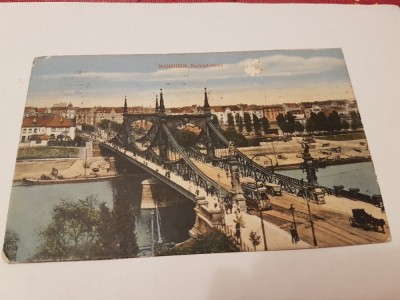 CP Germania 1912 podul din manheim foto