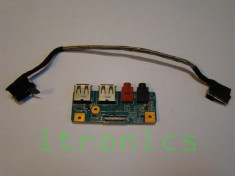 Cablu Panglica 015-0001-1492_A pentru modul audio USB Sony Vaio PCG-7186M VGN-NW21MF (compatibil seria VGN-NW) foto