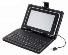 Husa tableta cu tastatura USB - 8 inch foto