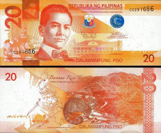 !!! FILIPINE - 20 PISO 2010 - P 206 a - UNC foto