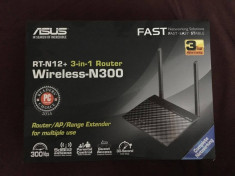 Router ASUS RT-N12+ 300Mbps foto