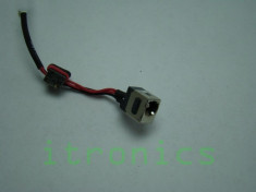 Mufa alimentare Lenovo G555 G550 DC301007800 DC-IN Power Jack cablu- TESTATA foto