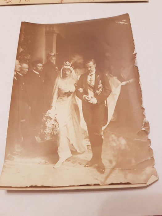 spania 1913 fotografie regele manuel si sotia sa