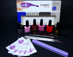 Kit oja permanenta Shellac Canni foto