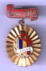 (8) INSIGNA ARLUS 1944 - 1959 foto