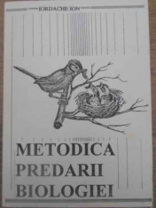 Metodica Predarii Biologiei - Iordache Ion ,390492 foto