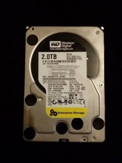 Hard-disk PC 2 TB Western Digital RE4(Black) Sata3 7200 rpm 64MB 100% health L65 foto