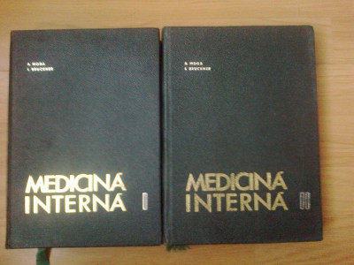 n5 Medicina interna - A. Moga, L. Bruckner (2 volume) foto