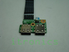 Modul USB HP Compaq CQ58 HP 655 01016YY00-491-G 3510EY00-04T-G ( Placa / porturi / mufe / mufa ) - TESTAT foto