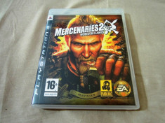 Joc Mercenaries 2 World in Flames, PS3, original, alte sute de jocuri! foto