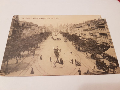 CP Belgia 1911 bulevardul keyser antwerp foto