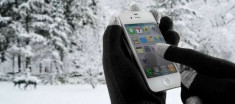 NOU! Manusi iarna pentru telefon smartphone Samsung Iphone htc huawei foto