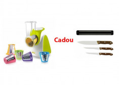 Razatoare electrica Salad Maker Cadou Set Cutite Inox foto