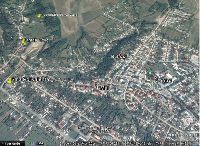Teren intravilan in Orbic-Buhusi-Bacau(drumul spre Roman) foto mare Teren intravilan in Orbic-Buhusi-Bacau(drumul spre Roman) foto mare