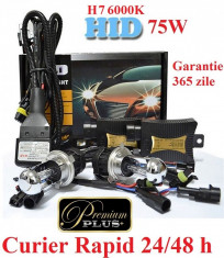 Kit Xenon H7 6000k 75 W Premium Plus Aprindere Instanta foto