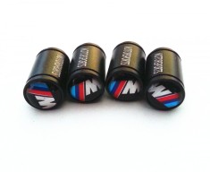 Set 4 capacele ventil auto M power negre