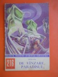 HOPCT 216 DE VANZARE PARADISUL I -STEFAN TITA -COLECTIA POVESTIRI SF