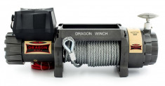 Troliu Off Road 4077kg 9000lb DRAGON WINCH Highlander 9000 Actionare Foarte Rapid foto